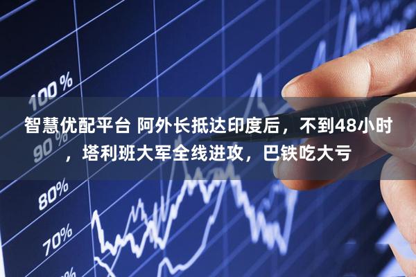 智慧优配平台 阿外长抵达印度后，不到48小时，塔利班大军全线进攻，巴铁吃大亏