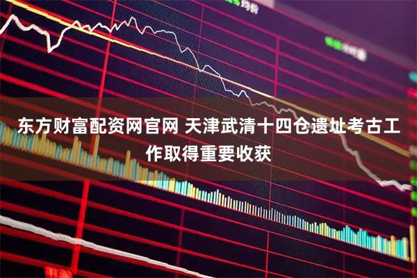 东方财富配资网官网 天津武清十四仓遗址考古工作取得重要收获
